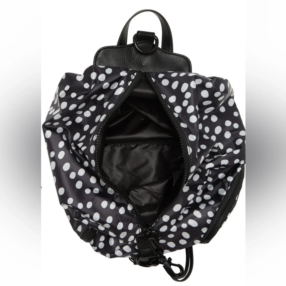 Rebecca Minkoff Julian Nylon Polka Dot Backpack - Picture 4 of 12